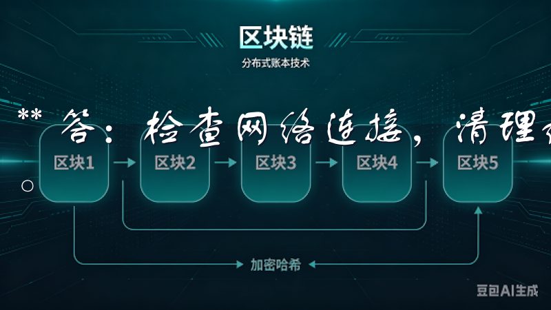 ** 答：检查网络连接，清理设备缓存，或重新启动设备再试。