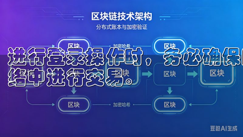 进行登录操作时，务必确保网络环境的安全性，尽量避免公共网络中进行交易。